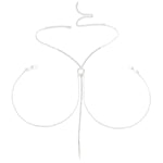 Adjustable Nipple Clamps Non Piercing Beginner With Chain Necklace For Women Sexy Rhinestone Chain Nipple Clips For Adult Play Bra Jewelry