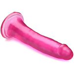 8 Inch Slim Stick Cherry Ice Dildo