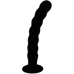 Anal Beads Butt Plug With Strong Suction Cup, Silicone Prostate Massager Adult Sex Toys (8.3 Inches)