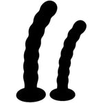 Anal Beads Butt Plug With Strong Suction Cup, Silicone Prostate Massager Adult Sex Toys (8.3 Inches)