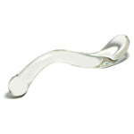 Double Sided Dildo Glass Dildo For Women 8.66" G-Spot Dildo For Anal Vaginal Sex Crystal Pleasure Wand Adult Sex Toy For Lesbian Gay And Couple Masturbating