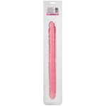 Slim Jim Duo Super Slim Double Dong, Veined, 17.5"