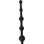 Sex Toys Anal Bead For Adult Silicone Sexy Tools Penile Dilator Stimulation Stick For Men (Black)