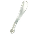 Double Sided Dildo Glass Dildo For Women 8.66" G-Spot Dildo For Anal Vaginal Sex Crystal Pleasure Wand Adult Sex Toy For Lesbian Gay And Couple Masturbating