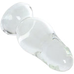 5.4" Large Rocket Glass Anal Dildo Big Crystal Butt Plug Anal Trainer Butt Expander Toy For Women Men Masturbation