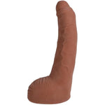Doc Johnson Signature Series - Leo Vice - 7.5 Inch Realistic ULTRASKYN Dildo with Removable Vac-U-Lock Suction Cup - F-Machine & Harness Compatible - for Adults Only, Caramel