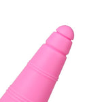 Large Pink Ice Cream Cone Anal Plug for Men and Women - Super Soft Liquid Silicone Dildo for Anal Training and Stimulation
