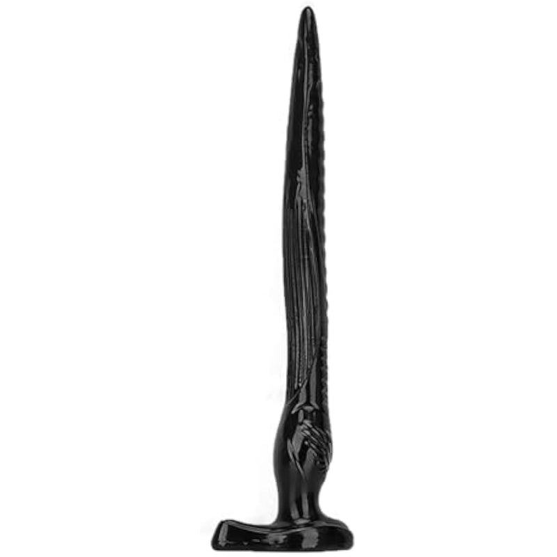 Extra-Long Anal Butt Plug, Soft Flexible Anus Dildo Anal Dilator Vaginal Prostate Massage Stimulation Anal Sex Toy With Powerful Suction Cup For Men Women Couple (S)