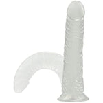Lena Dequincey Strapon Dildo Adjustable Harness With Suction Cup Realistic Dildos G Spot Clits For Vagina & Anal Play Compatible Sex Toys For Lesbian Couple Women, Clear