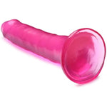 8 Inch Slim Stick Cherry Ice Dildo