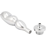 Clean Shower Head Metal Anal Irrigator Stainless Steel Anal Plug Enema Cleansing Adult Sex Toy
