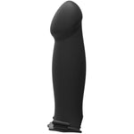 Doc Johnson Body Extensions - BE Bold - Hollow Strap-On System - Silicone Harness with Elastic Waist Band and Large Hollow Dildo