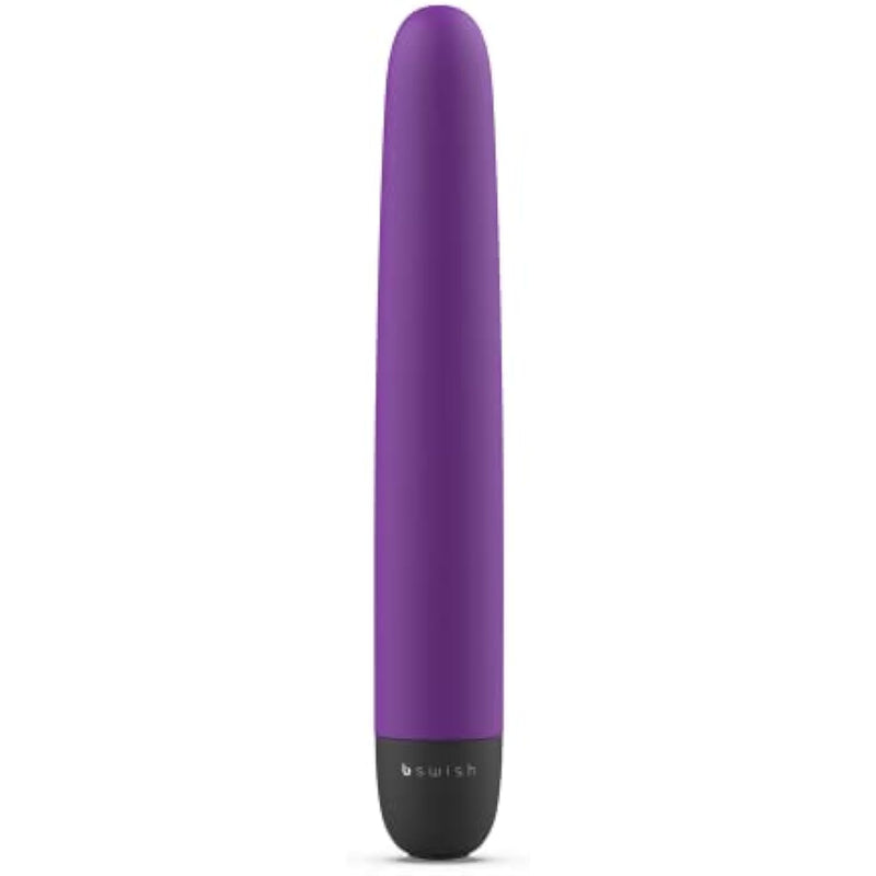 Bgood Classic G-Spot Vibrator Powerful Clitoral Nipple Stimulator, Battery Operated Vibrator With 5 Vibration Modes, Intimate Portable Wand Waterproof Adult Sex Toys For Women, Purple