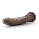 Dr. Skin Plus Realistic Triple Density Posable Dildo - 9 Inch Length 2 Inch Width - Sturdy Firm Suction Cup - Base For Hands Free Play And Harness Compatible - Sex Toy
