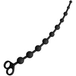 Silicone Anal Bead With 10 Balls + 17.3 Inch Super Long Dildo