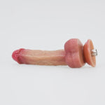 8" Realistic Beginner Dildo With Double - Density Silicone, 3Xlr Connector Sex Machine Attachment - Adult Sex Toy For Women And Men