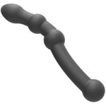 Anal Beads Butt Plug Prostate Massager G-Spot Vaginal Stimulation Silicone Anal Plug Anal Dildo Handle Round Head Anal Training Sex Toys For Men Women (8.85 Inch)