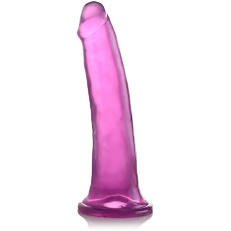 Lynx 8 Inch Ice Dildo - Purple