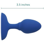 Luxe Vibrating Plug With Remote, 10 Vibration Settings, Made Of Body-Safe Silicone For Comfort, Fully Waterproof, And Rechargeable