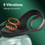 Remote-Controlled Vibrating Ring with Taint Stimulator – Enhancer for Men/Couples