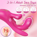 Rechargeable Finger Vibrator with 10 Flapping & Vibration Modes for Clitoral & G-Spot