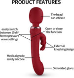 Classic G-Spot Rabbit Vibrator with 10 Modes – Soft Silicone Massager for Women