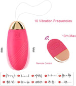 Remote Control Bullet Vibrator – Wearable, Waterproof & Rechargeable with 10 Modes