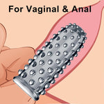 White Finger Sleeve Set – Clitoral, G-Spot & Nipple Stimulator for All Couples