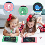 LCD Writing Tablet Doodle Board Toy 3,4,5,6,7,8 yr Old Girls Boys, 8.5IN(Pack of 3)(Green,Blue,Pink)