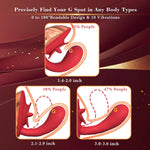 G Spot & Clitoral Vibrator with 10 Licking Modes – Flexible Rabbit Sex Toy