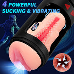 Automatic Male Masturbator with 4 Modes, Penis Pump, LED Display & Stroker