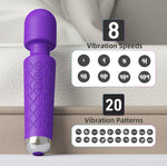 Rechargeable AV Wand Vibrator – Powerful Clitoral & G-Spot Massager, Waterproof