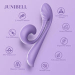 Clitoral Kissing & G-Spot Rabbit Vibrator – Dual Motor, 10 Modes, Flexible Design