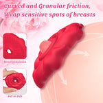 Discreet Nipple Vibrator – 9 Modes, Chain Necklace, Rechargeable BDSM Toy for Couples