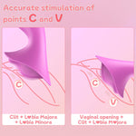 Mini Vibrator Wand for Women – 10 Modes, Powerful & Quiet Clitoral & Nipple Stimulator