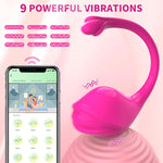App-Controlled Wearable Vibrator – G-Spot, Clitoral & Anal Stimulator with 9 Modes