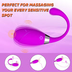 Remote Control Vibrator Bullet, Wearable G-Spot & Clitoral Stimulator for Women