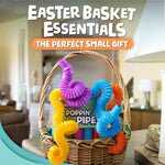 Easter Basket Sensory Pop Tubes – Creative Toddler Toy for Ages 3+ (4-Pack)