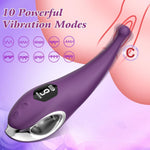 Clitoral & G-Spot Vibrator for Women, 10 Vibration Modes, Rechargeable Sex Toy