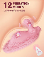 Remote Control Anal Dildo Vibrator, 12 Vibration Modes, Prostate & G-Spot Stimulation