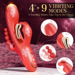 4-in-1 Rabbit Vibrator with Anal Beads & Pen Vibrator – Clitoral & G-Spot Stimulator