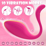 Remote Control Wearable Vibrator – 10 Modes G-Spot & Clitoral Stimulator for Women