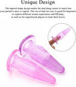 Finger Sleeve Vibrator Accessory – G-Spot & Anal Plug for Men, Women & Couples
