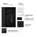 Enigma Dual Stimulation Waterproof Vibrator – G-Spot & Clitoral Suction Toy, Black