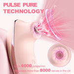 Heating Sucking Vibrator – APP Remote Clitoral & Nipple Stimulator with 5 Suction Modes