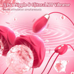 App-Controlled Nipple & G-Spot Vibrator – 9x9 Modes for Clitoral & Couples Play