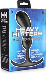 Large Premium Silicone Weighted Prostate Plug - Comfortable & Durable Design