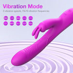 Thrusting G-Spot Rabbit Vibrator – Waterproof Silicone with 3×7 Vibration Modes