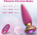 App & Remote Control Prostate Massager – 9-Mode Rechargeable Anal Vibrator for Men
