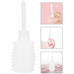 10Pcs Disposable Enema Douche Applicator Bottle Vaginal Douche Anal Applicator For Women Men 200Ml (Transparent)